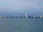 Ciudad de Panama from the causeway